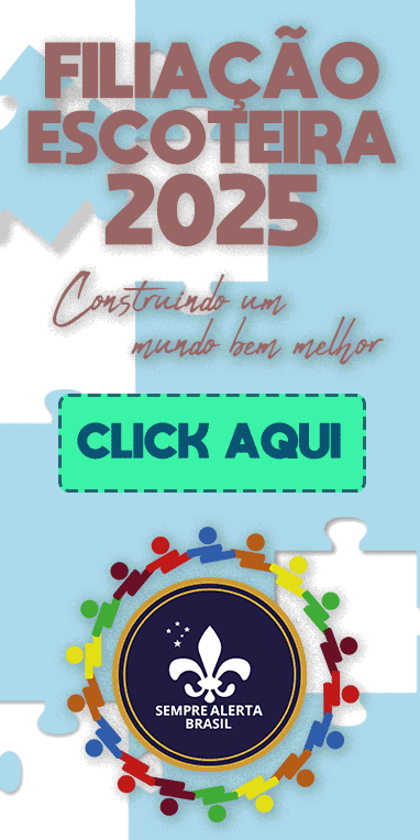 Filiação Escoteira 2025 - Construindo um mundo bem melhor